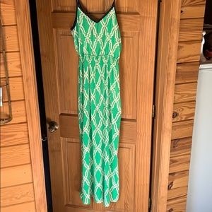 Anthropologie maxi dress size M